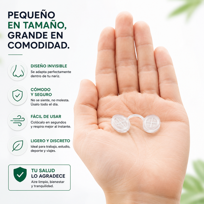 Filtros nasales - INVISAIR™